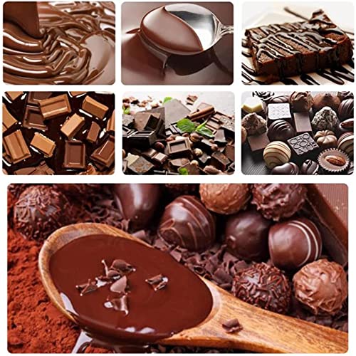 Máquina Temperadora de Chocolate con 2 Calderos de Acero Inoxidable miniatura 7