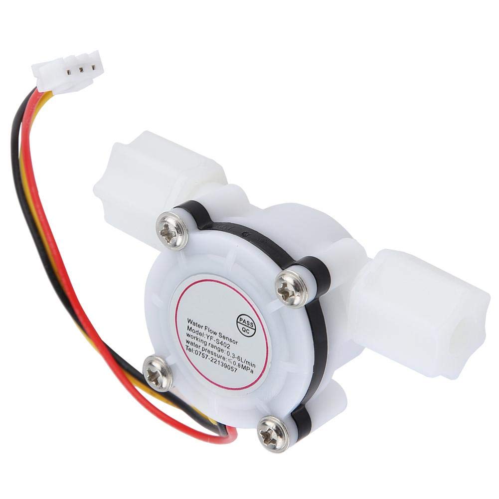 YF-S402B Wasserdurchflusssensor – Quick Connect, 1/4 Zoll, Hall-Effekt, 0,3–6 L/min, Für Kaffeemaschine & Wasserfilter