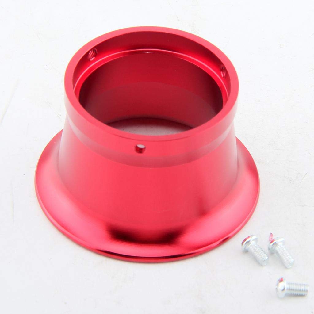 Kit de 4 Trompetas de Admisión de Aire con Embudo para Carburador. Apilamiento Que Promueve La Ventilación. Diseñado para Carreras.