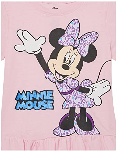 Disney Toddler Minnie Mouse Jersey Short Sleeve Dress-Girls 2t-6x2