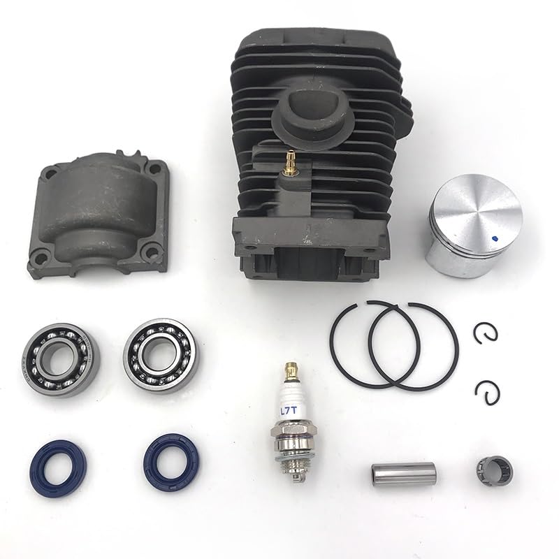 Recambios Jardín Kit de bujías de rodamiento de Bolas de Base de pistón de Motor de Cilindro de 40mm for repuestos de Motosierra STIHL MS230 210 023 Fácil instalación