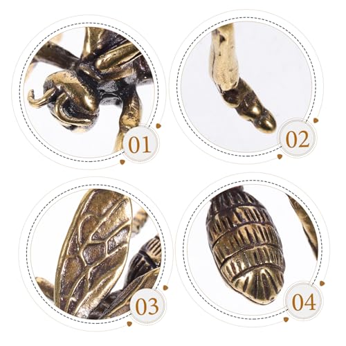 Figurine d'abeille en laiton, l'idee cadeau decoration maison idéale
