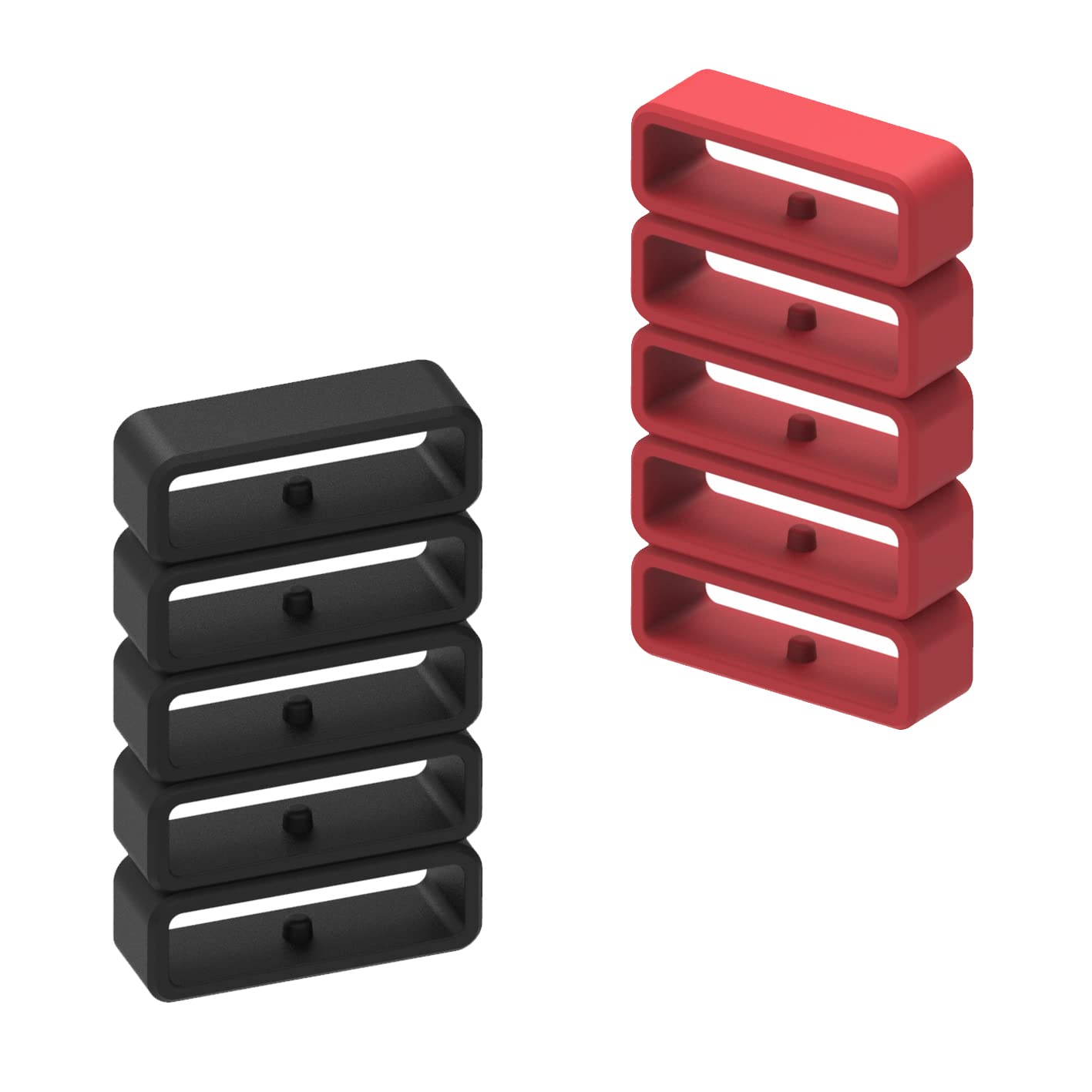 RuenTech 6-Pack Band keeper Compatible with Disney Magic Band/Magic Band 2.0/Magic Band+, Silicone Fastener Rings Security Loop/Holder/Retainer for Disney Magic Band