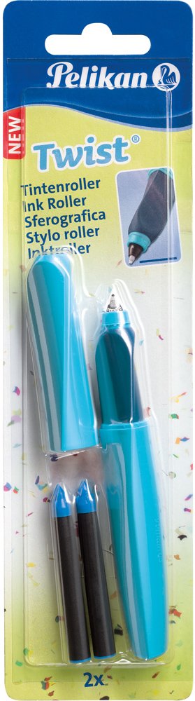Pelikan Tintenroller-Patronen Blau – 50 Stück Im Praktischen 10er Pack, Löschbar Und Smooth Im Schreiben!