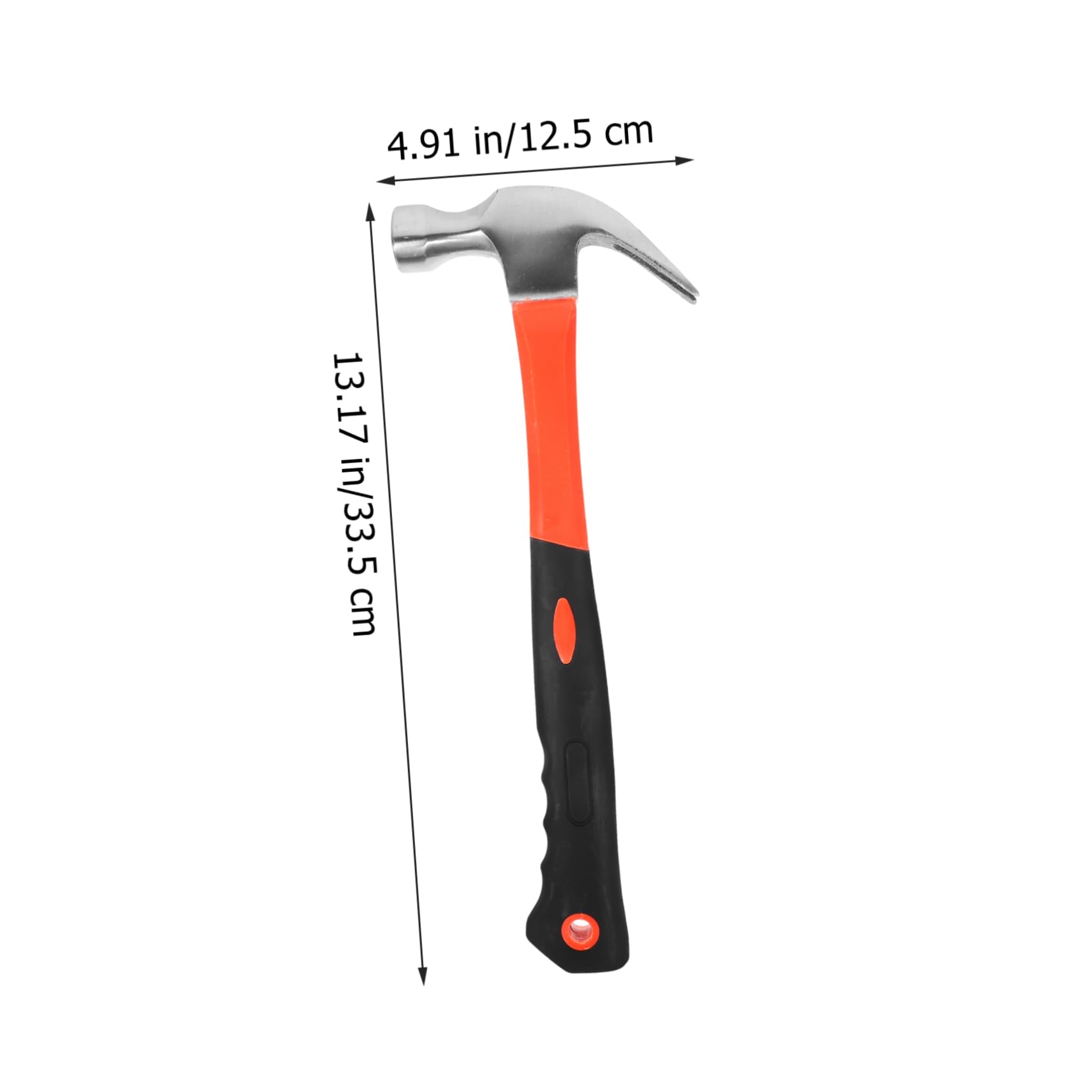 Mikikit Claw Hammer Carpenter Hammer Pulling Nail Hammer Anchor Nail Hammer Framing Hammer Nailing Hammer for Carpenter Dead Blow Hammer Anti-skid Nailing Hammer Carbon Steel