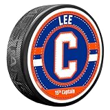 Sports Decor Anders Lee Puck - Captain Jersey Stitch