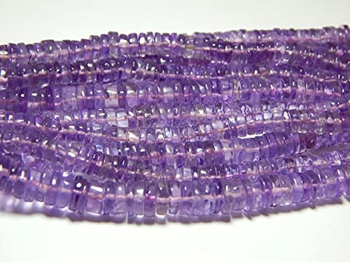 Perles améthyste rose heishi pour créer vos bijoux bohèmes et colliers d'été