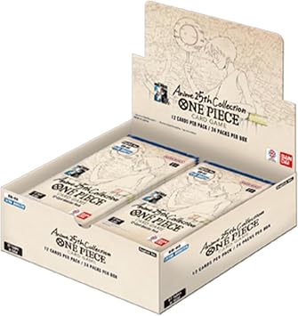 One Piece Anime 25th Collection Extra Booster Box by Bandai
