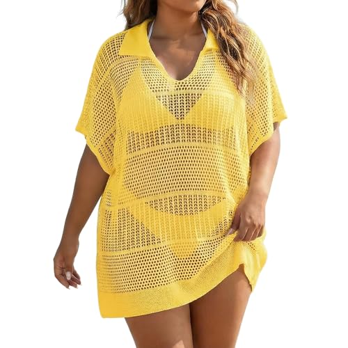 Vestido de playa de crochet para mujeres reales que disfrutan del verano