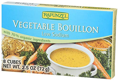 Rapunzel Pure Vegan Vegetable Bouillon, No Salt Added, 8 Cubes, 2.4-Ounce Packages (Pack of 6) - Thumbnail 4