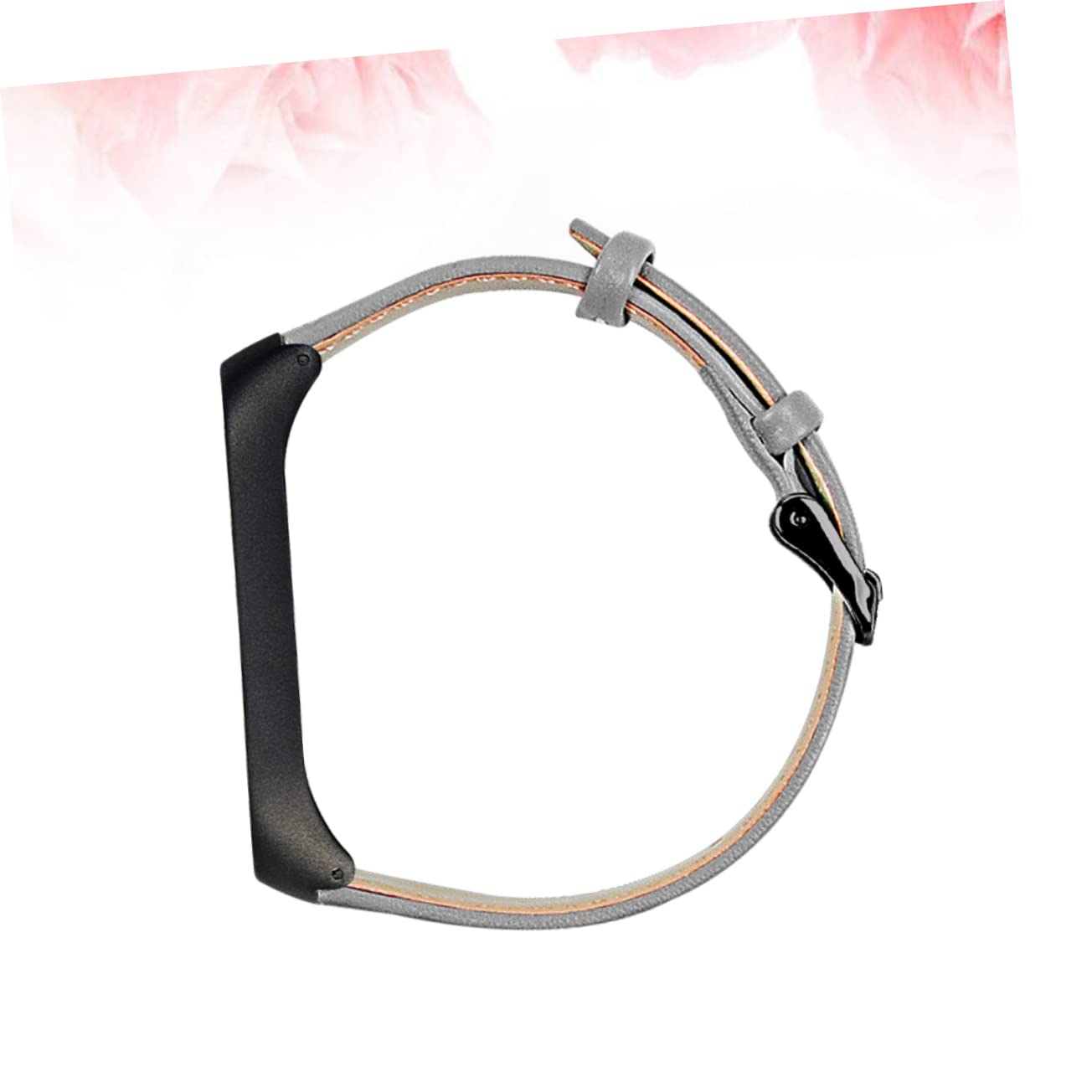 Gadpiparty 3piezas Correa De Piel De Vacuno Para Band Diseño y Ergonómico Compatible Band Estilo Moderno Marco Negro