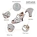 Imagen de Syrads Zapatos de Baile para Mujer Zapatos de Baile Latino de salón Social Zapatos de Baile Latino para Fiesta de Noche de Boda Zapatos de Baile Latino para Mujer