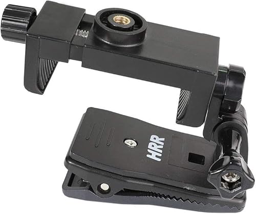 Vista 6 de Soporte de clip para mochila con soporte de teléfono, accesorios para GoPro Hero 13 12 11 10 9 8 7 6 5 negro Akaso Sony Action Camera y iPhone