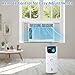 Window Air Conditioner WiFi 6000 BTU, Smart Window AC Unit with Remote/APP Control, Energy Saving, Easy Install Kit, Cools Up to 250 Square Feet for Home Places Bedroom Living Room
