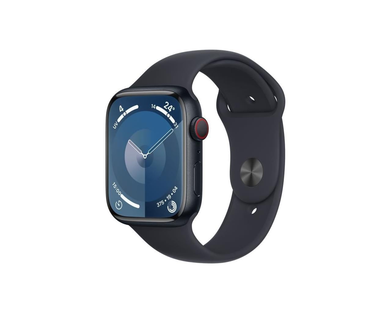 Apple Watch Series 9 GPS - 45mm - Boîtier Midnight Aluminium 