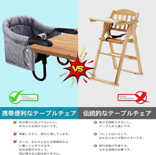 ベビーチェア テーブルチェア - 画像 3