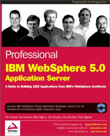 Télécharger Professional IBM WebSphere 5.0 Application Server. With CD-ROM PDF