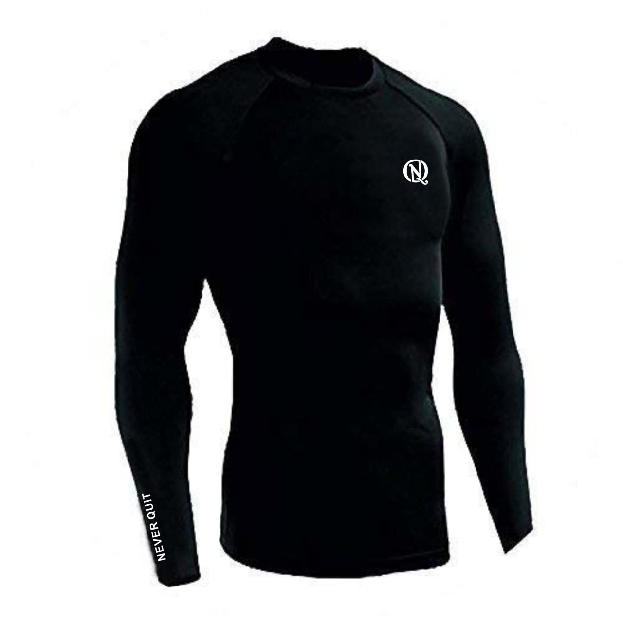NEVER QUIT Women's Ultrastretchable Gym Workout Compression Support Regular Fit T Shirt In Fabric || Compression Supoort... - Review, Price and Buying Guide