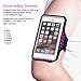 Triomph Armband for iPhone 8 Plus/7 Plus/6 Plus/6S Plus etc. with Key Cards Money Holder for Running, Sports, Jogging, Hiking, Biking - Rose