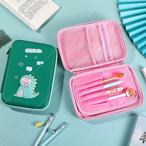 Image of Unicorn Big Pouch Cute Cartoon 3D Embossed Pencil Case