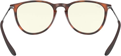 Vista 129 de Ray-Ban Rb4171 Erika Gafas de sol redondas Habana Claro/Verde Oscuro