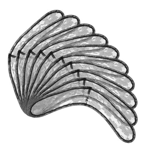 FOMIYES 10 Pcs Wig Mesh Cap Hair Pad Elastic Wig Making Cap Accessory for Hairdressing Breathable Mesh Net Cap for Wigs Versatile Hairdressing Kit