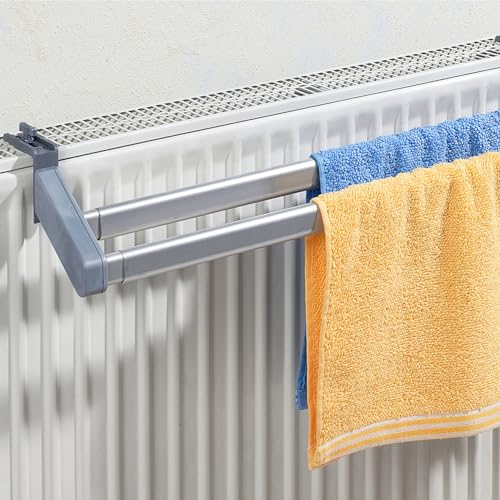 Séchoir à linge double rangée extensible ajustable 3 Pagen 5x14x105cm