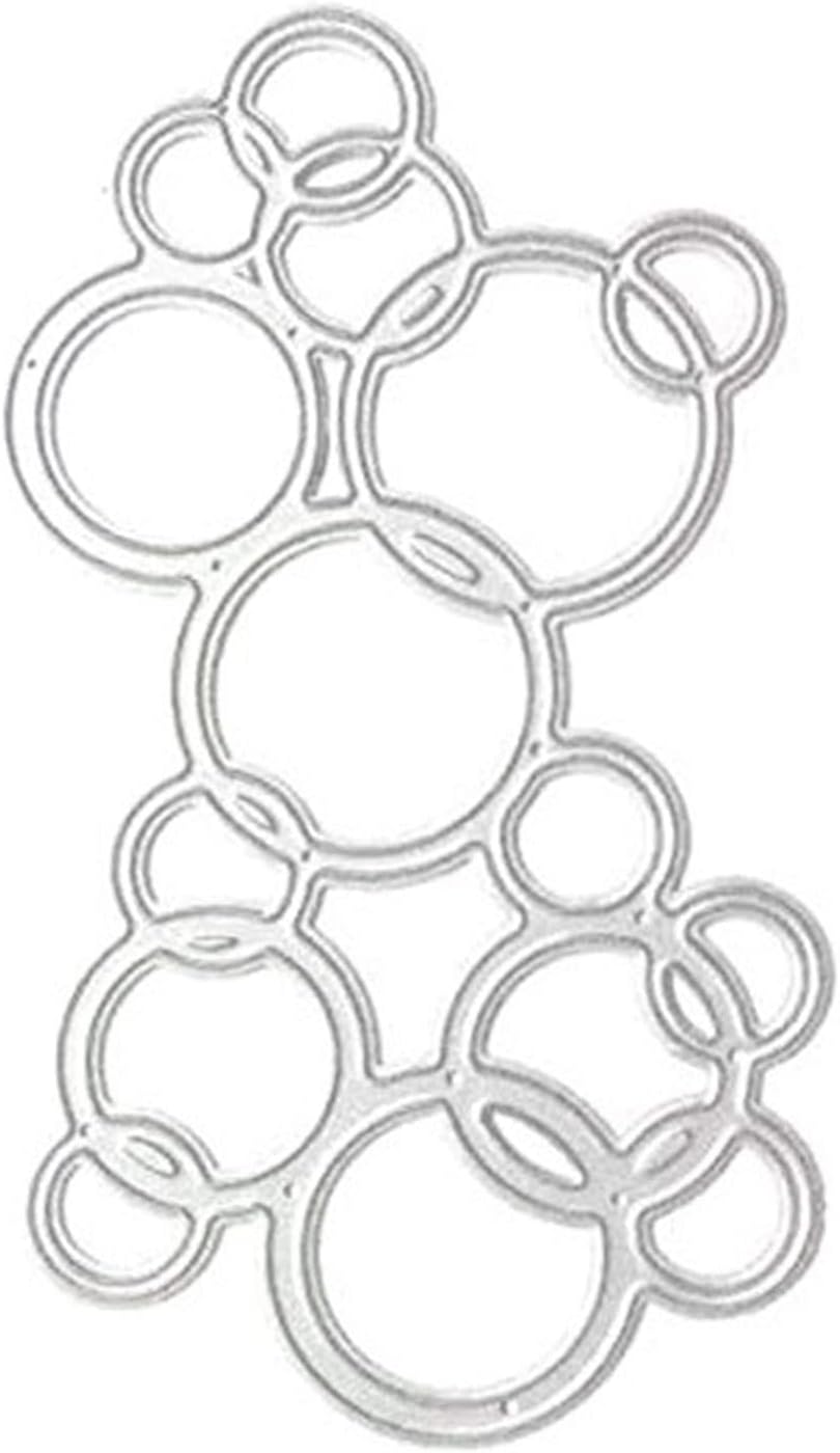 Embossing Tool Die Cuts for Card Making Bubble Cutting Dies Embossing Die Cuts