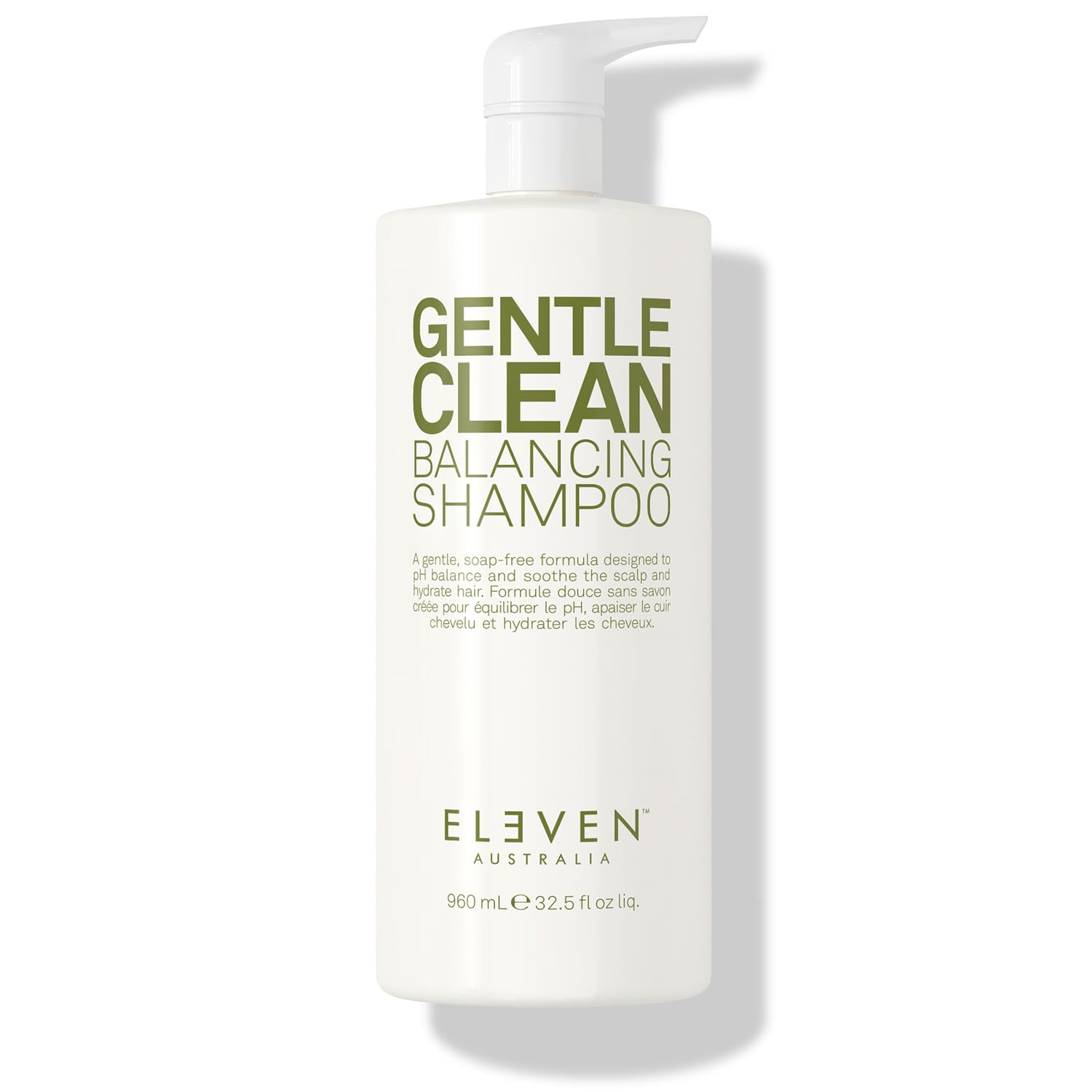 ELEVEN AUSTRALIA Gentle Clean Balancing Shampoo - Mild Daily Sulfate Free Shampoo for All Hair Types, Removes Buildup, Lightweight & Moisturizing, Hydrating Formula for Men & Women