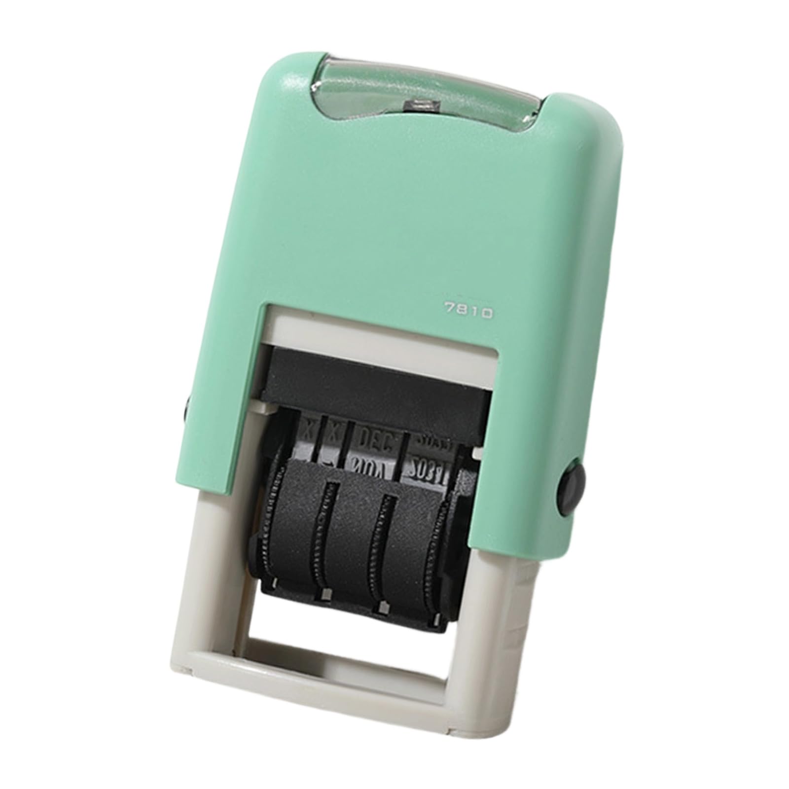 JAMIEKA Adjustable Date Stamping for Planners and Journals with Rotating Design for Clear Imprinted On Paper