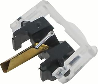 Lápiz capacitivo de repuesto para tocadiscos de vinilo compatible con cartucho de tocadiscos M44G M55E, color negro
