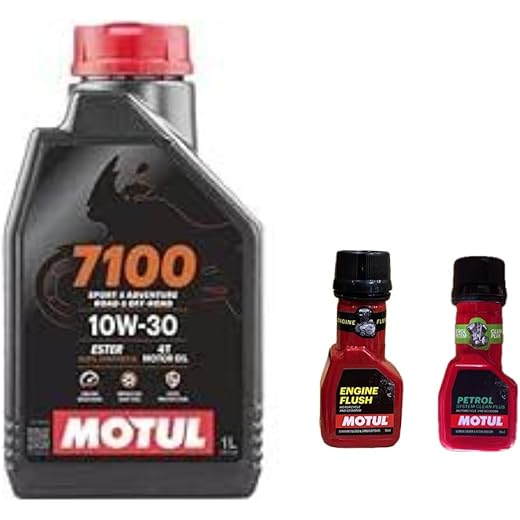 Motul 7100 4T 10W-30 Engine Oil Combo