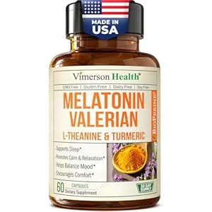 Melatonin Sleep Aid with L Theanine...