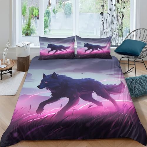 Housse de couette hypoallergénique microfibre douce motif 3D fée - 4
