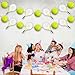 Tennis Garland Decoration – Sports Theme Birthday Party Supplies – Green & Yellow Tennis Ball Banner for Adults – Tennis Party Décor for Birthday, Sports Events, Celebrations & Team Gatherings