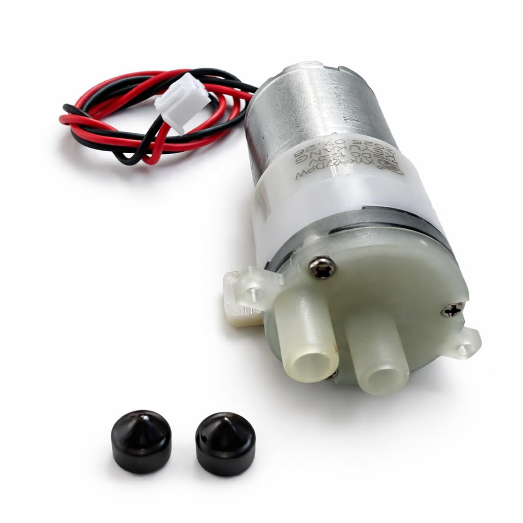 (2 Pcs) 12V–18V DC Diaphragm Water Pump, 6mm Pipe Connector, 1000 ml/min Flow, 20 PSI Pressure, JST 2-Pin, Low Noise 50 dB @ 30 cm, for Coffee Machines, Water Dispensers, Cooling, Water Circulation-image-13