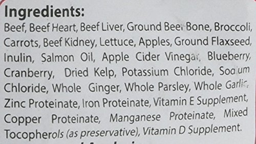Stewart Raw Naturals Freeze Dried Dog Food Grain Free Made in USA with Beef, Fruits, & Vegetables for Fresh to Home All Natural Recipe, Trial Size, 4 oz. (402761)