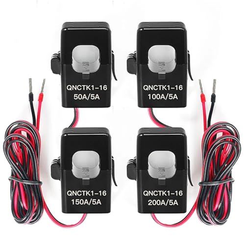 Transformateur de courant 200A 5A à clipser pour mesure électrique sans coupure