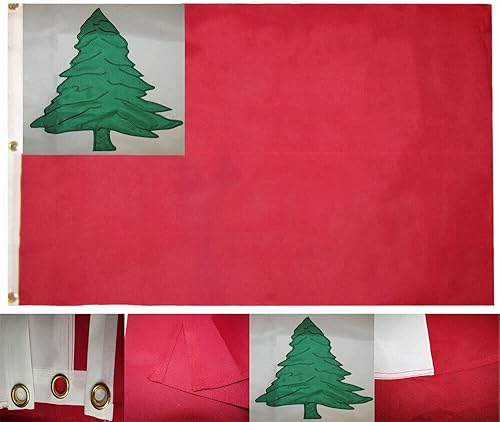 Premium 3x5 Embroidered 3rd England 600D 2Ply Nylon Flag 3'x5'