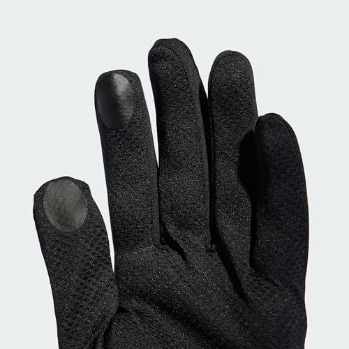 Adidas Unisex Running Climawarm Gloves, Black, M