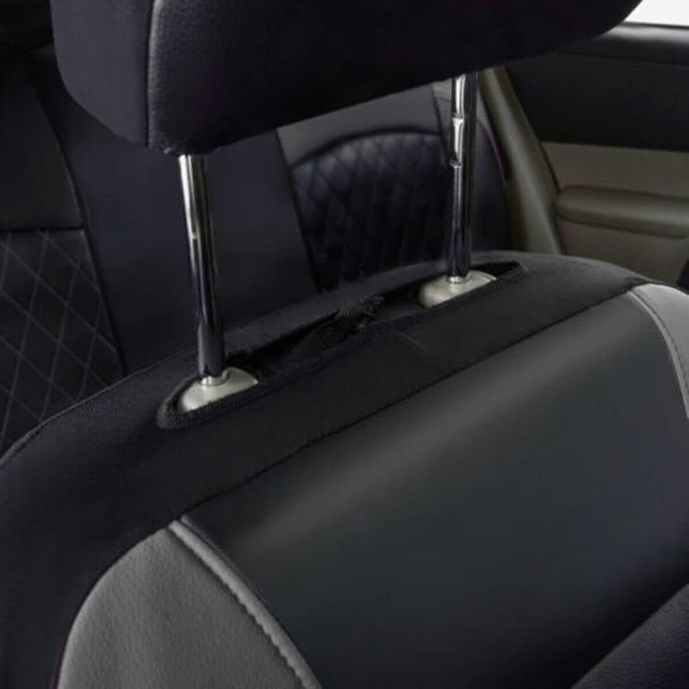 pokrowce na siedzenia samochodowe nadają się do Mitsubishi Montero Sport Evo Colt® Endeavor Colt Vi pokrowce/akcesoria samochodowe, SZARE