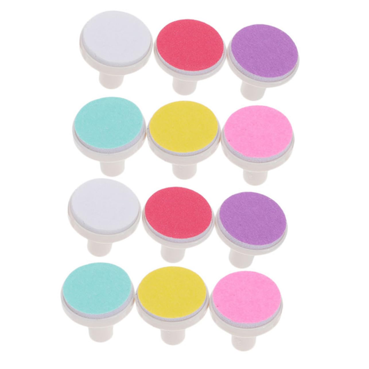 TOYANDONA 60 Piezas cabeza molienda nail clippers regalos bebe lima uñas bebé eléctrico lima uñas para Limas lima uñas eléctrica cabezas cortaúñas para bebés