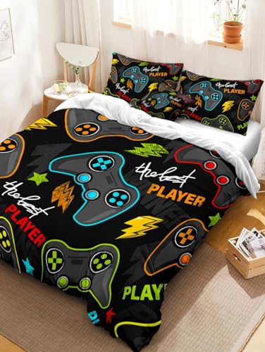 Ensemble de lit Game Console 2 personnes idée cadeau geek - 3