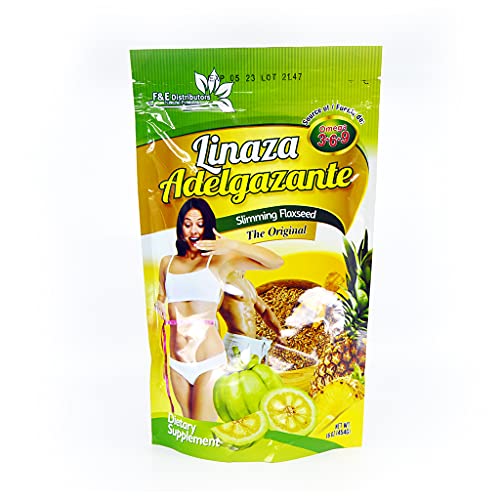 Linaza Adelgazante - Slimming Flaxseed by Farcom / Powder / 16oz - 454gr