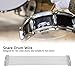 Snare Drum Wire 24 Strand Metal Strap Replacement Parts for 13in Snare Drums and Box Drums Silver 12.01 x 2.56in