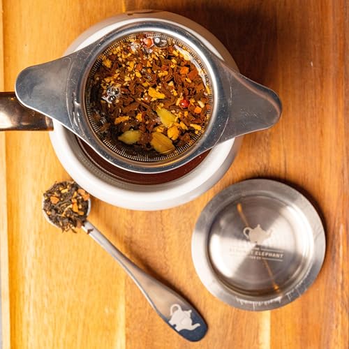 Cuchara de té para hojas sueltas de acero inoxidable resistente al óxido 6