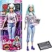 Barbie- Bambola con Capelli Azzurri Music Producer, con Accessori, Giocattolo per Bambini 3+Anni, GTN77