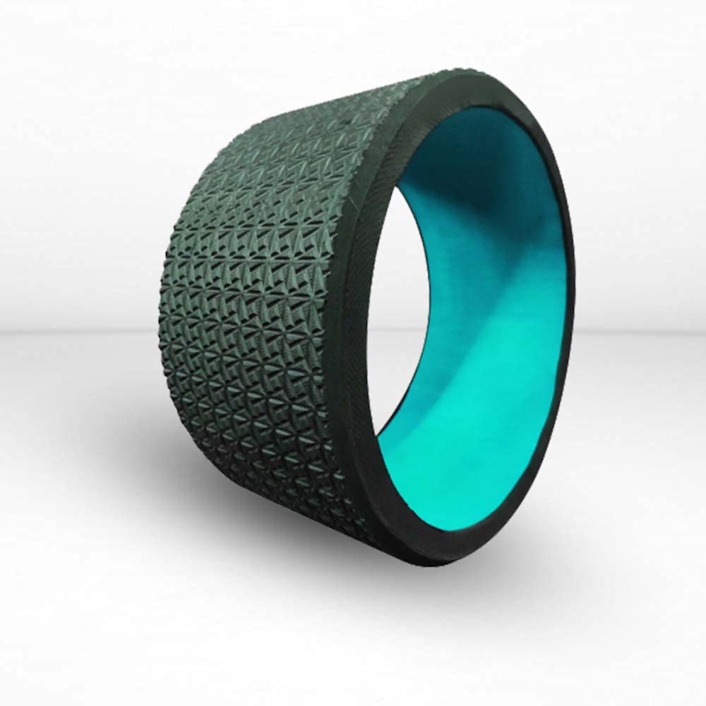 Grip Yoga Wheel-A Perfect Prop for Any Level of Yoga Enthusiast, Help Stretch and Massage The Thoracic & Lumbar Region Muscles Improving Strength, Flexibility & Balance, 13 Inch Diameter Green (B094Y9BXSF) Amazon Price History, Amazon Price Tracker