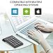 Wireless Number Pad, Numeric Keypad, Numpad Keyboard 10 Key USB Keypad for Laptops, Office Accounting Essentials Desktop Computer Accessories Compatible Chromebook Notebook EliteBook MateBook etc.