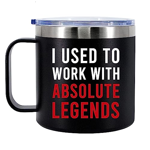 Panvola I Used To Work With Absolute Legend Gift Coworker Mug 14oz Black